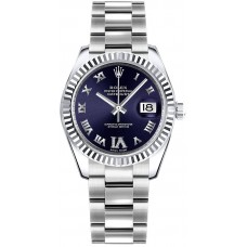 Rolex Datejust 31 Purple Diamond Oyster Bracelet Watch 178274-PRPRDRO Rolex Datejust 31 Purple Diamond Oyster Bracelet Watch 178274-PRPRDRO